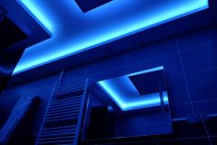 Création de corniche en Ba13 et installation de système Led RGBW